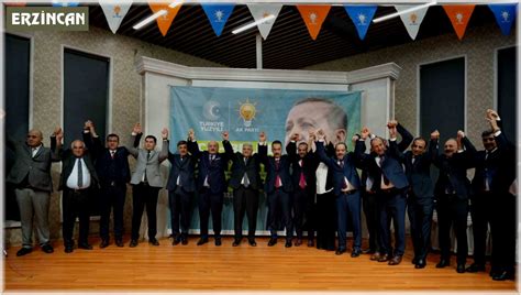 AK Parti Erzincan ilçe ve belde adayları tanıtıldıs